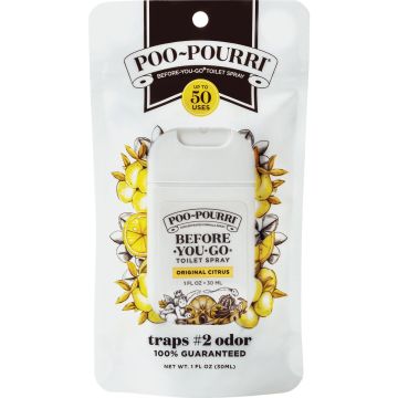 Poo- Pourri 1 Oz. Original Citrus Pocket Sprayer w/ Pouch
