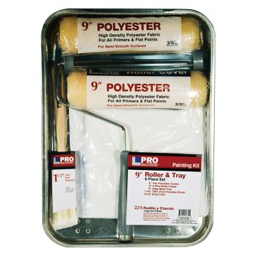9"Pro Soltns 6-pc Roller Cov Kit