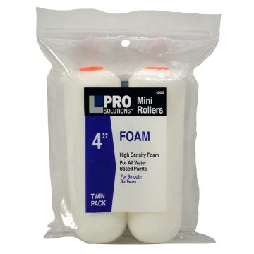 4" Pro Soltns Foam Mini 2/Pk