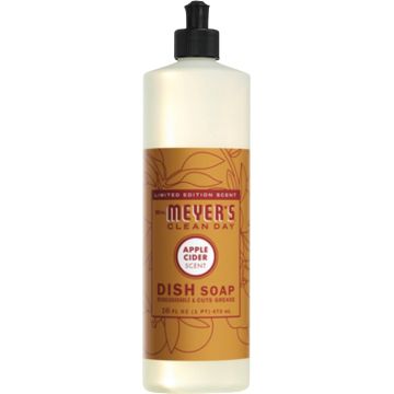Mrs. Meyer's Clean Day 16 Oz. Apple Cider Liquid Dish Soap