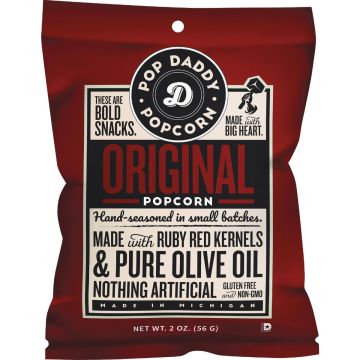 Pop Daddy 2 Oz. Original Popcorn