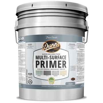 Dunns 5 Gal White Dunn's Paints Interior/Exterior Multi-Surface Primer