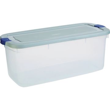 Rubbermaid Roughneck 95 Qt./89.9L Clear Storage Tote