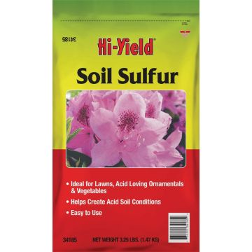 Hi-Yield 3.25 Lb. 300 Ft. Coverage Soil Sulfur