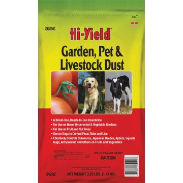 Hi-Yield 3.25 Lb. Ready To Use Pet, Livestock, & Garden Dust Insect Killer