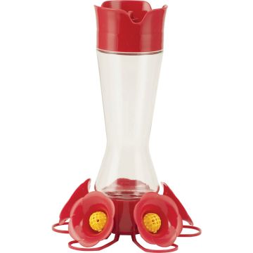 Perky-Pet 16 Oz. Favored Pinch-Waist Glass Hummingbird Feeder