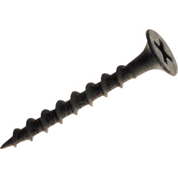 Do it Best #10 x 3-1/2 Coarse Thread Black Phosphate Drywall Screw (1000 Ct.)