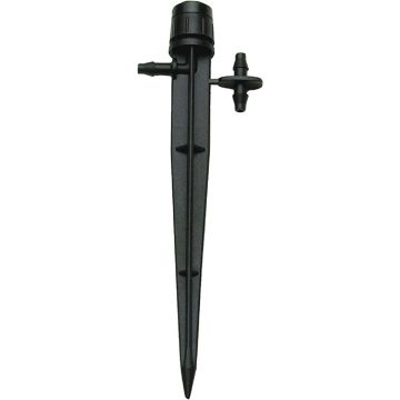 Raindrip Full Circle Stream/Fan 13 GPH/24 GPH 1/4 In. Inlet Adjustable Bubbler with Stake (3-Pack)