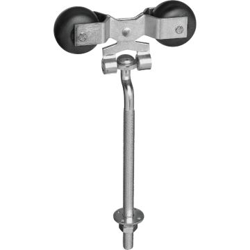 National Hardware Zinc-Plated Round Rail Offset Bolt Barn Door Hanger