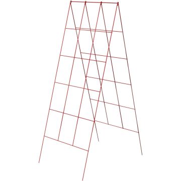 Panacea 48 In. H. Red Heavy-Duty Wire A-Frame Plant Support