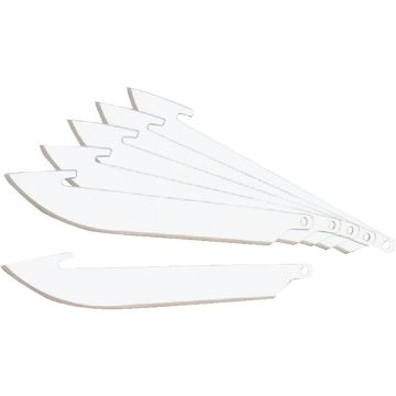 Outdoor Edge Razor-Lite Japanese 420J2 Stainless Steel 3.5 In. Replacement Blade (6-Pack)