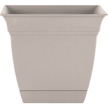 HC Companies Eclipse 8 In. x 8 In. x 7 In. Resin Cottage Stone Planter