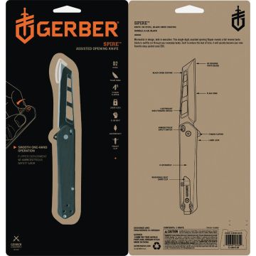Gerber Spire 2.93 In. Assisted Opening Knife