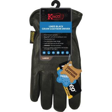 Kinco Men's XL Full Grain Goatskin Thermal Insulated Winter Work Glove