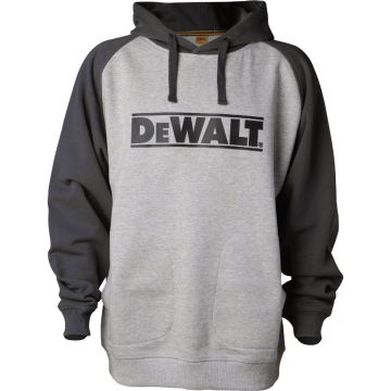 DEWALT Logan Medium 2-Tone Gray Heavy-Duty Hooded Sweatshirt