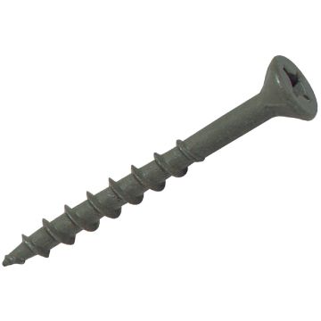 Do it Best #8 x 1-5/8 In. Premium-Coated Combo Drive Wood Exterior Screw (25 Lb.)