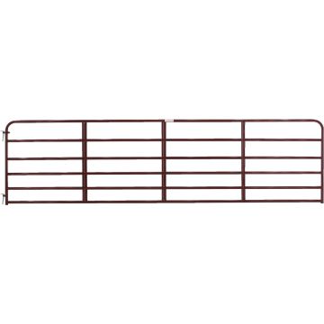 Tarter 50 In. H. x 16 Ft. L. x  1-3/4 In. Tube Diameter Red Economy Tube Gate