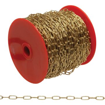 82' #5 Brass Clock Chain