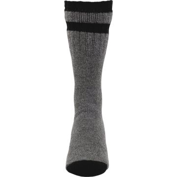 Railroad Sock Men's Black Stripe Wool Sock