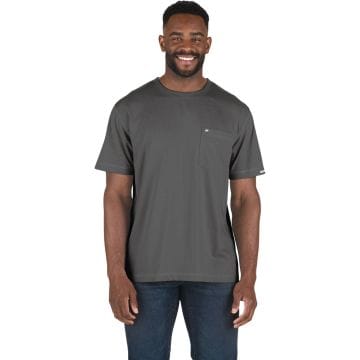 Berne Performance Men's Large Tall Slate Short Sleeve Pocket T-Shirt
