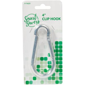 Smart Savers 15/32 In. 650 Lb. Load Capacity Zinc-Plated Steel Hook Clip