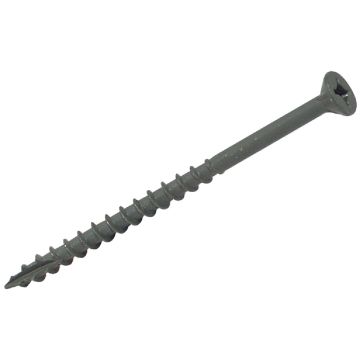 Do it Best #9 x 3 In. Premium-Coated Combo Drive Wood Exterior Screw (25 Lb.)