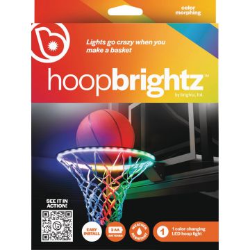 Brightz Hoopbrightz Color Morphing LED Basketball Rim Light Kit