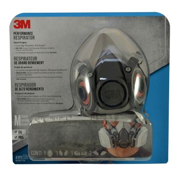 3m Full Face Pnt Resp W/Ct Lrg