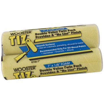 7" Smooth Surface 1/8" Foam
