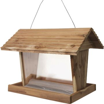 Valley Splendor Cedar Ranch Hopper Bird Feeder