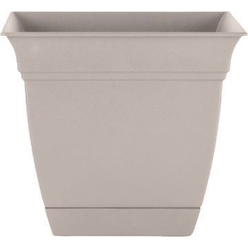 HC Companies Eclipse 10 In. x 10 In. x 8.75 In. Resin Cottage Stone Planter