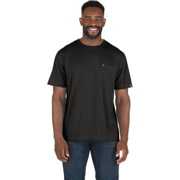 Berne Performance Men's 4XL Black Short Sleeve Pocket T-Shirt