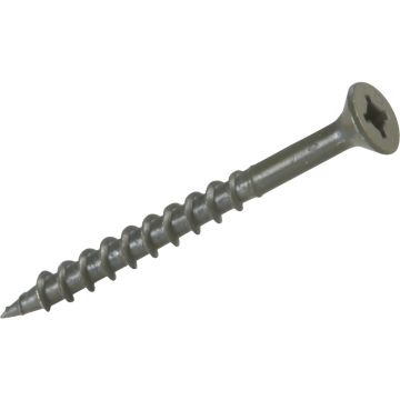 Do it Best #8 x 2 In. Premium-Coated Combo Drive Wood Exterior Screw (25 Lb.)