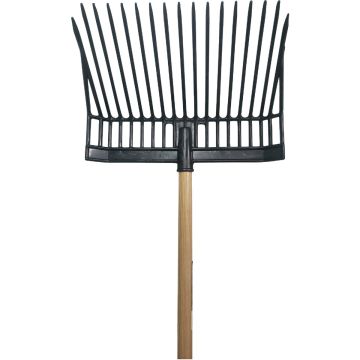 Farm-Tuff 14 In. W. Poly Head Bedding Fork