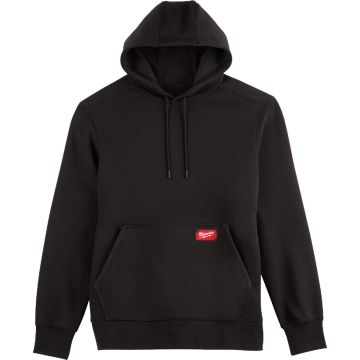 Milwaukee FREEFLEX Medium Black Midweight Pullover Hooded Sweatshirt