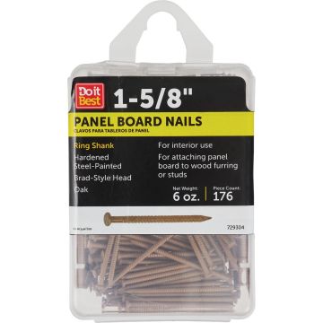 Do it 1-5/8 In. 16-1/2 ga Oakl Ring Shank Paneling Nails (186 Ct.)