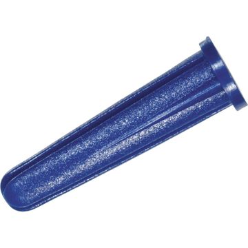 Hillman #6 - #8 Thread x 3/4 In. Blue Conical Plastic Anchor (16 Ct.)