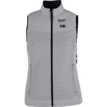 Milwaukee M12 AXIS Women's Gray Cordless Heated Vest, M