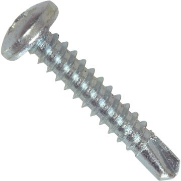 Hillman #10 - 16 x 3/4 In. Phillips Pan Head Self-Drilling Sheet Metal Screw (100 Ct.)