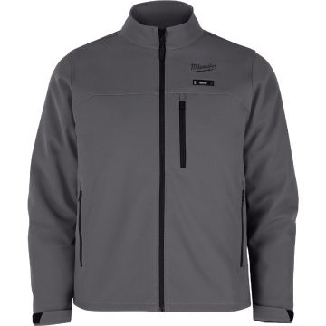 Milwaukee M12 TOUGHSHELL Men's Gray Cordless Heated Jacket, 2XL