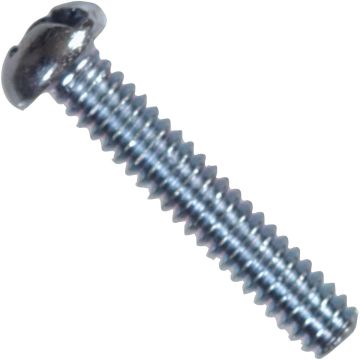 Hillman #6 32 tpi 2 In. Round Head Combination Machine Screw (100 Ct.)