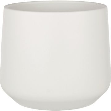 Syndicate Home and Garden 8.59 In. x 7.08 In. Vanilla Ceramic Atlanta Planter