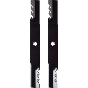 Oregon G3 Gator 42 In. Deck Riding Lawnmower Blade - Fits Cub-Cadet , Troy-Bilt, Craftsman, and Bolens (2-Count)