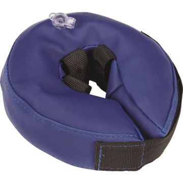 Total Pet Health Medium Blue Inflatable Pet Collar