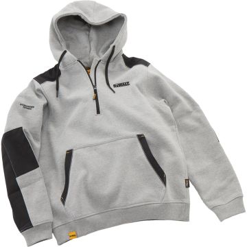 DEWALT Tough 2XL Heather Gray Hooded Sweatshirt