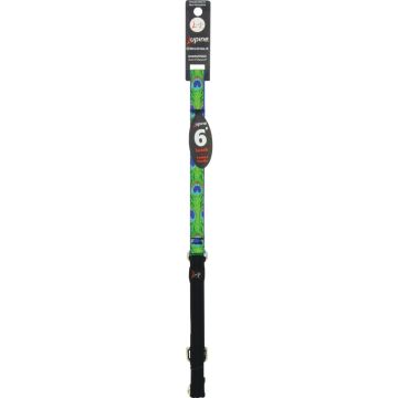 Lupine 3/4 In. x 6 Ft. Woven Pattern Tail Feather Dog Leash