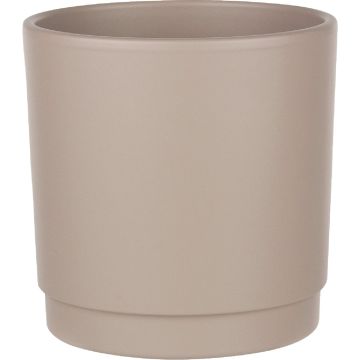 Syndicate Home and Garden 4.72 In. x 3.93 In. Stone Gray Ceramic Charleston Planter