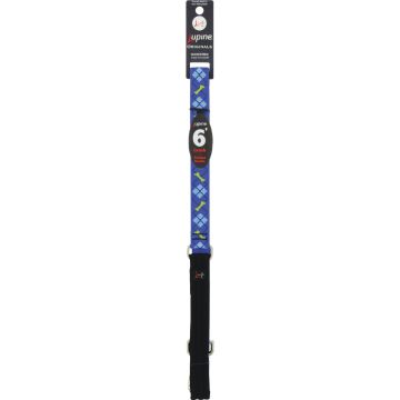 Lupine 1 In. x 6 Ft. Woven Pattern Dapper Dog Leash