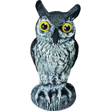 Dalen Natural Enemy Scarecrow 10.6 In. Baby Owl Pest Deterrent Decoy