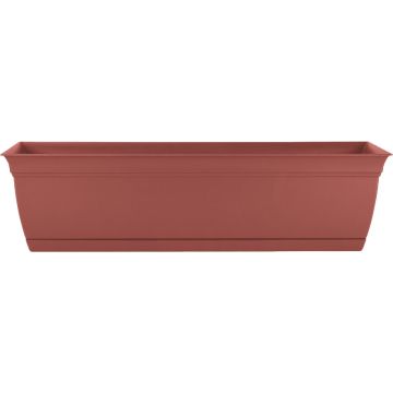 HC Companies Eclipse 30 In. Clay Window Box